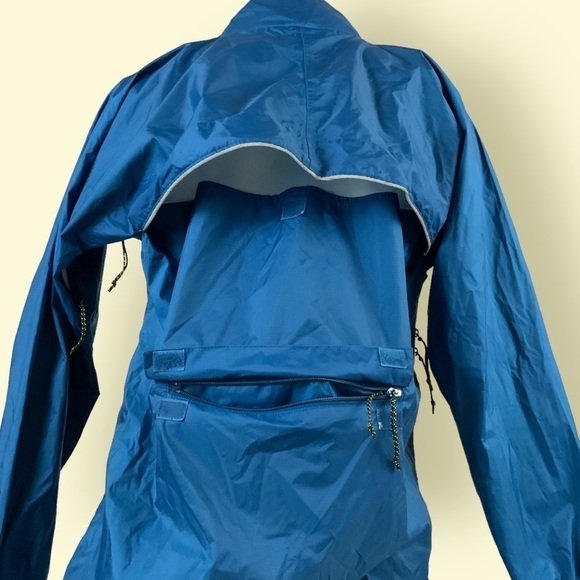 REI Jacket Blue Windbreaker Full Zip Unisex Size Large Vented Pockets T194 - Picture 4 of 14